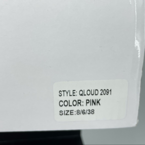 SOLD Y.R.U. Baby Pink Qloud Platform Sneakers 8 - Picture 13 of 14